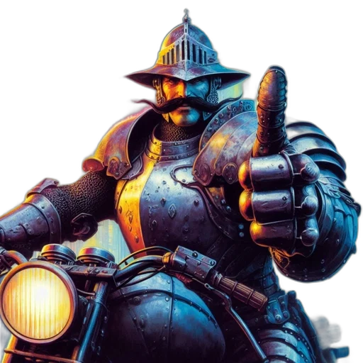 robot, weapon, staff, concept art transparent PNG cut-out