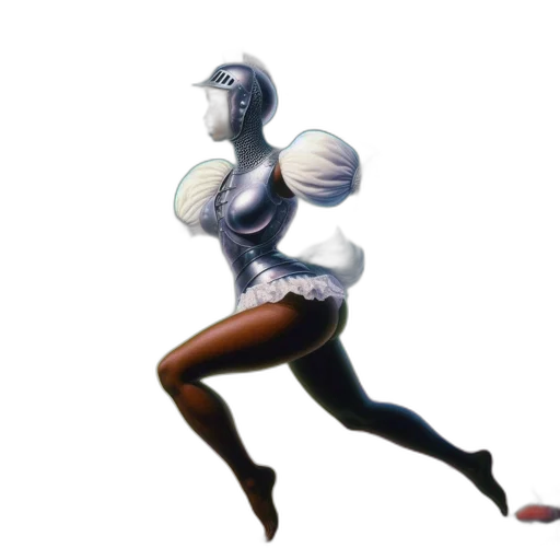 robot, dress, weapon, mask transparent PNG cut-out