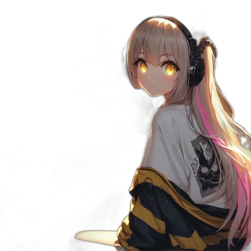 dress, jacket, robot, staff transparent PNG cut-out