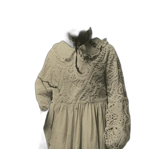 dress, jacket, staff, 3d render transparent PNG cut-out