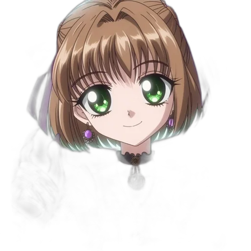 staff, face, hair, creature transparent PNG cut-out