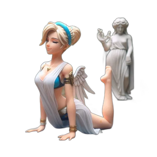 dress, 3d render, concept art, fantasy art transparent PNG cut-out