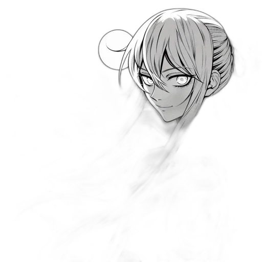 mask, creature, face, hair transparent PNG cut-out