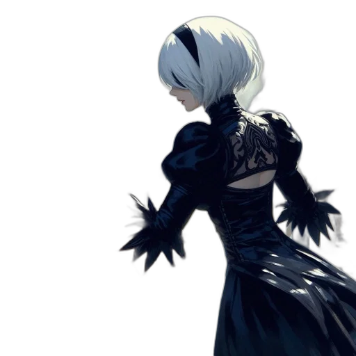 dress, mask, weapon, staff transparent PNG cut-out