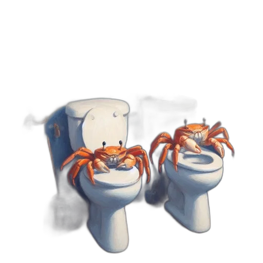 creature, animal, robot, crown transparent PNG cut-out