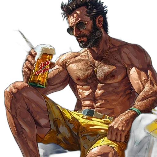 comic book art, fantasy art, concept art, photorealistic transparent PNG cut-out