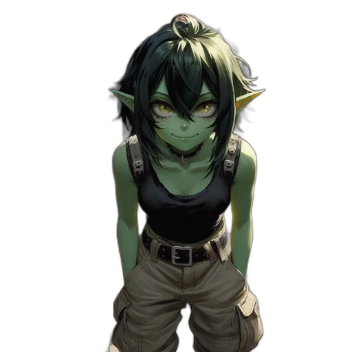 mask, creature, staff, face transparent PNG cut-out