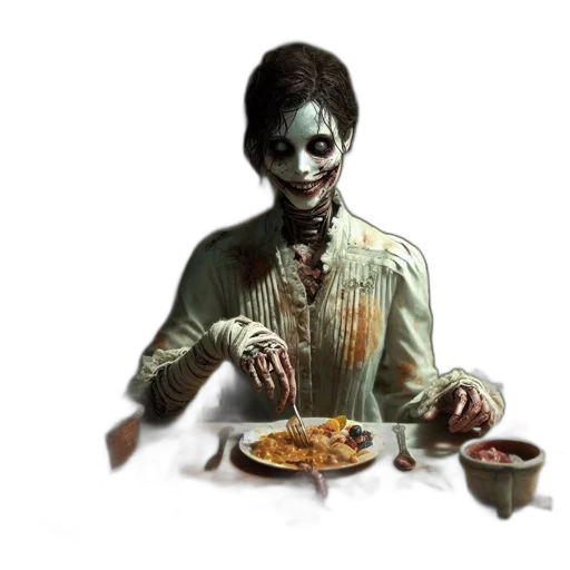 food, creature, mask, face transparent PNG cut-out