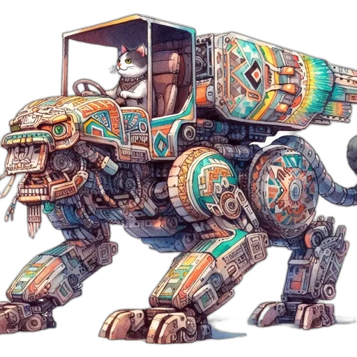 robot, weapon, animal, dragon transparent PNG cut-out