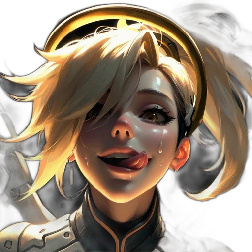 face, mask, staff, robot transparent PNG cut-out