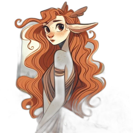 dress, hair, dragon, crown transparent PNG cut-out
