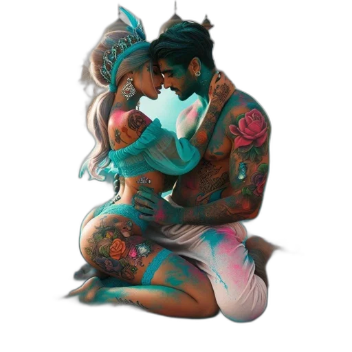 concept art, watercolor, fantasy art, photorealistic transparent PNG cut-out
