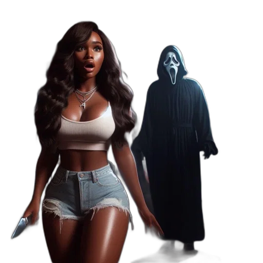 concept art, comic book art, 3d render, fantasy art transparent PNG cut-out