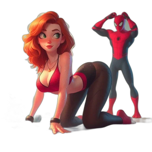 concept art, comic book art, fantasy art, cartoon transparent PNG cut-out