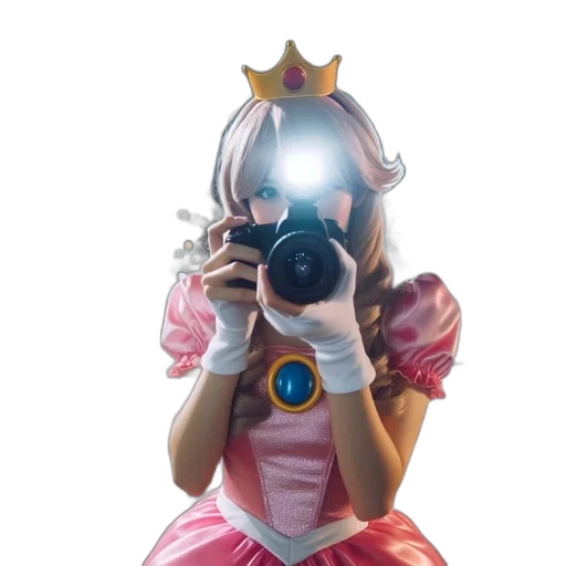 crown, dress, weapon, staff transparent PNG cut-out