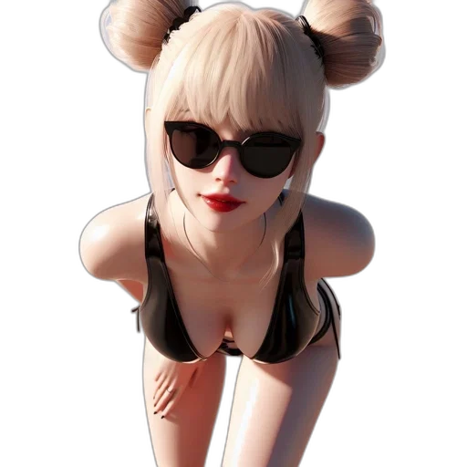 mask, creature, animal, 3d render transparent PNG cut-out