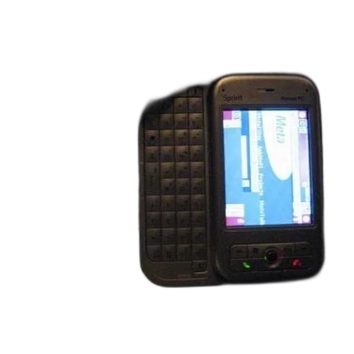 sprint, phone, shown, screen transparent PNG cut-out