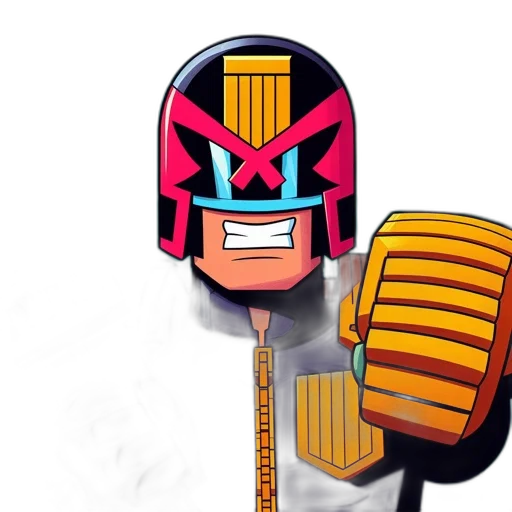robot, weapon, staff, face transparent PNG cut-out