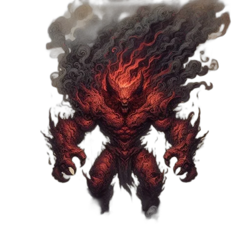 dragon, creature, mask, staff transparent PNG cut-out