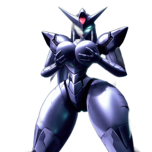 robot, weapon, concept art, 3d render transparent PNG cut-out