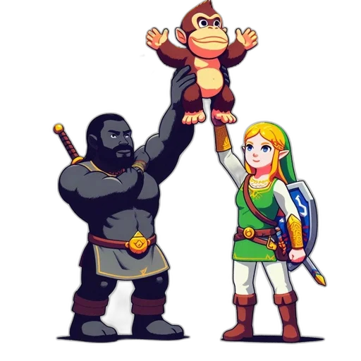 weapon, sword, animal, staff transparent PNG cut-out