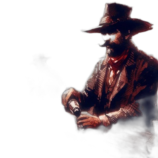 hat, staff, face, jacket transparent PNG cut-out