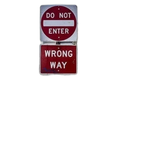 car, not, enter, sign transparent PNG cut-out