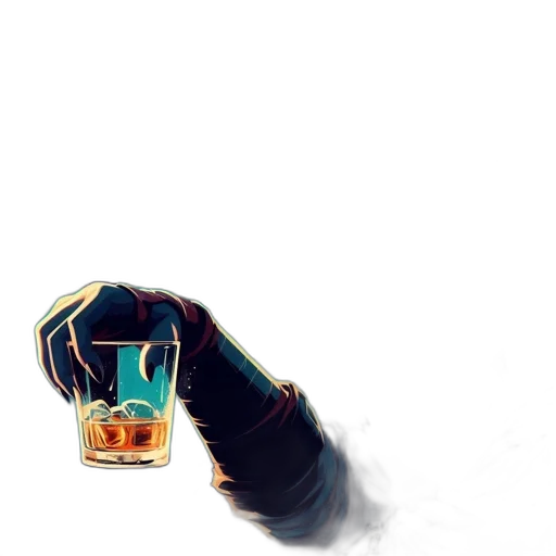 bottle, crown, weapon, robot transparent PNG cut-out