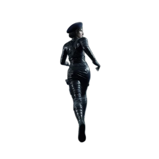 hat, staff, dress, robot transparent PNG cut-out