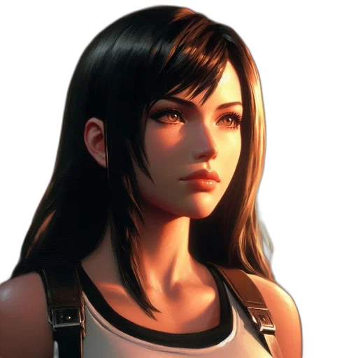 face, staff, photorealistic, 3d render transparent PNG cut-out