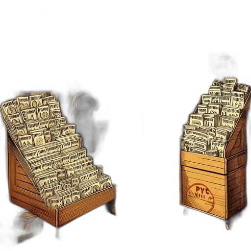 furniture, concept art, 3d render, old-fashioned transparent PNG cut-out