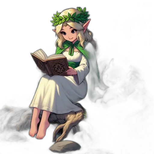staff, dress, crown, hat transparent PNG cut-out
