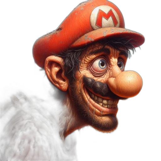 face, hat, mask, creature transparent PNG cut-out