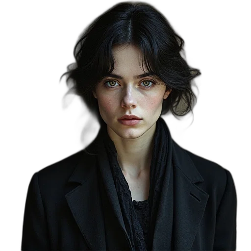jacket, face, dress, mask transparent PNG cut-out