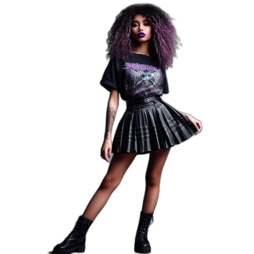 dress, hair, pixel art, concept art transparent PNG cut-out