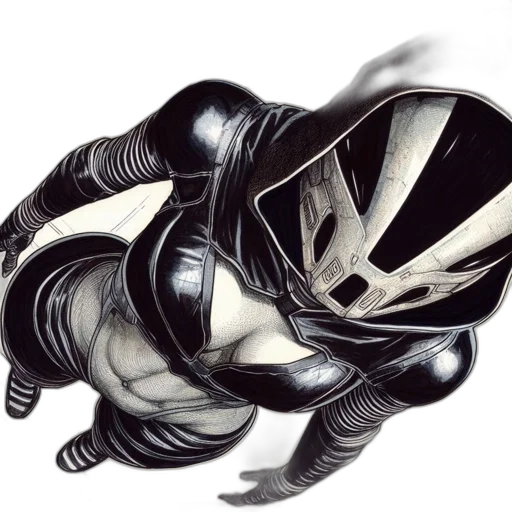 robot, mask, animal, weapon transparent PNG cut-out
