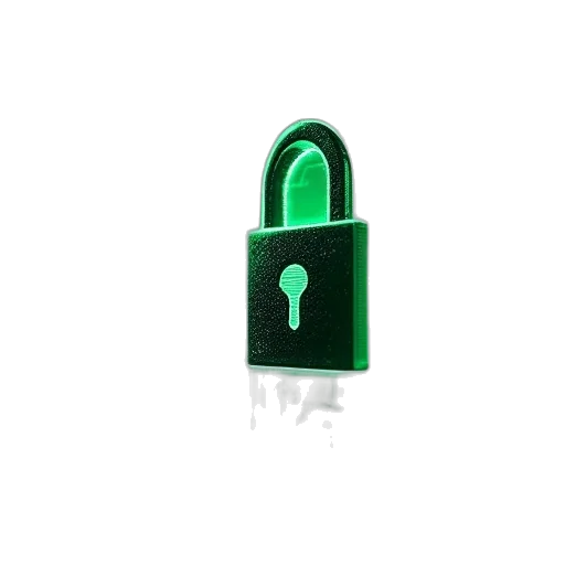 jewelry, furniture, 3d render, green transparent PNG cut-out