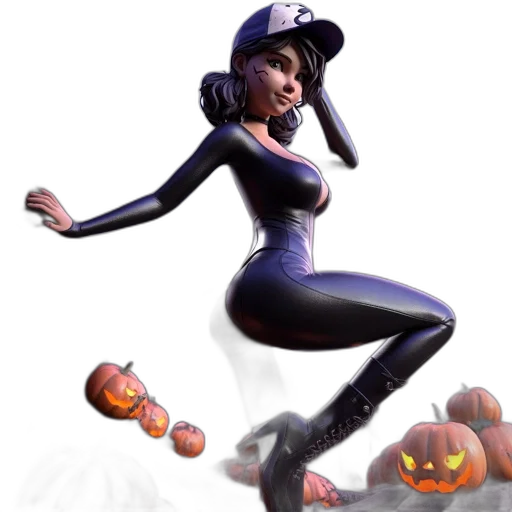 hat, staff, creature, concept art transparent PNG cut-out