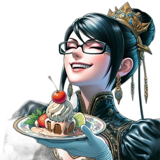 food, staff, crown, fantasy art transparent PNG cut-out