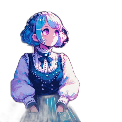 dress, robot, crown, creature transparent PNG cut-out