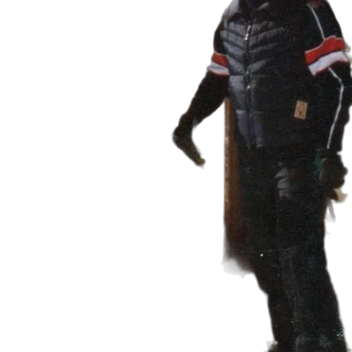 staff, jacket, creature, robot transparent PNG cut-out
