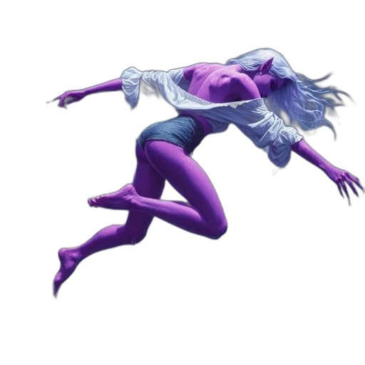 creature, hair, dragon, concept art transparent PNG cut-out
