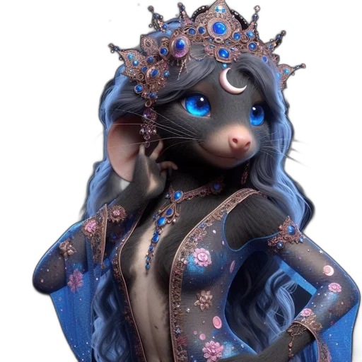 dress, jewelry, crown, robot transparent PNG cut-out