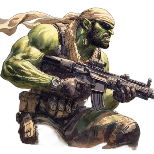 weapon, concept art, comic book art, fantasy art transparent PNG cut-out