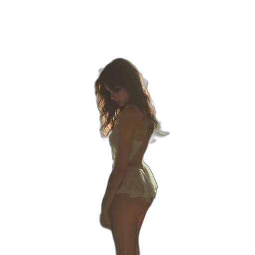dress, staff, hat, creature transparent PNG cut-out