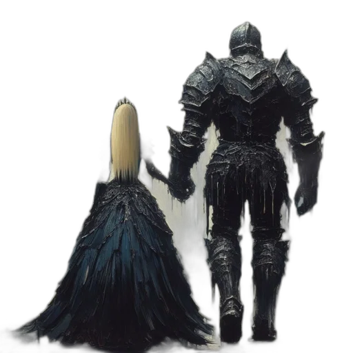 sword, dress, weapon, concept art transparent PNG cut-out