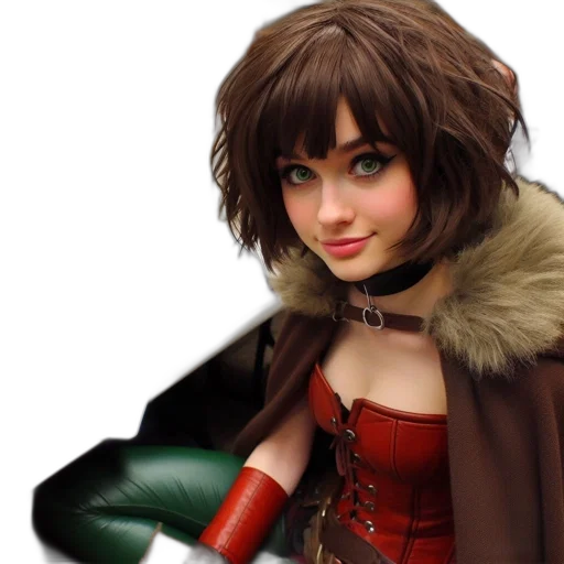 fantasy art, 3d render, concept art, photorealistic transparent PNG cut-out