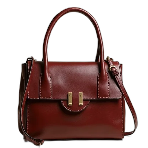 sak, shoulder, bag, leather transparent PNG cut-out