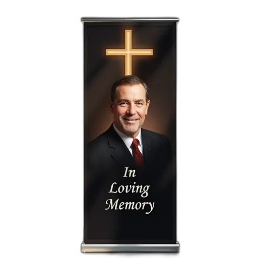 vertical, banner, black, background transparent PNG cut-out