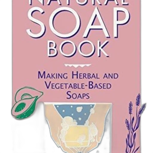 natural, soap, book, making transparent PNG cut-out